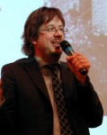 Jörg Kachelmann 2004 bei einem Klima-Forum in Erfurt