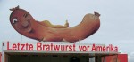 Bratwurststand in Portugal